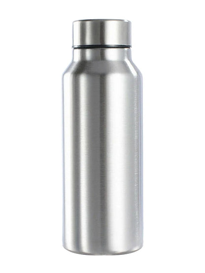 Zero Waste: Stainless Steel 650ml/1000ml Water Bottle - Single-layer Metal Flask