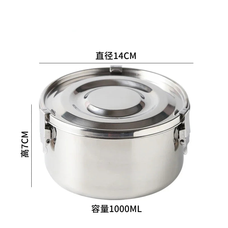 Zero Waste: Stainless Steel Anti-leak Bento Box Set - 350-3000ML Lunch Box Food Grade 304 -Strong Tightness Picnic Box for Food Storage and Transport