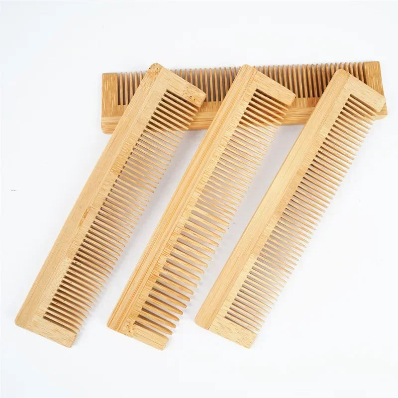 Zero Waste: Unisex High Quality Bamboo Wooden Comb  - Barber Beauty and Hair Care