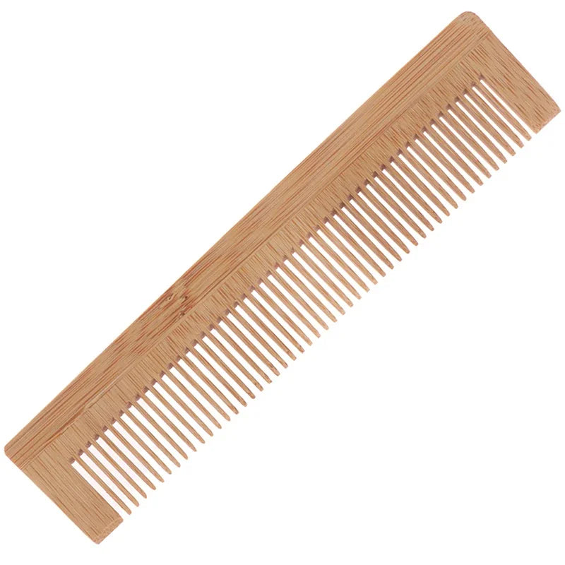 Zero Waste: Unisex High Quality Bamboo Wooden Comb  - Barber Beauty and Hair Care