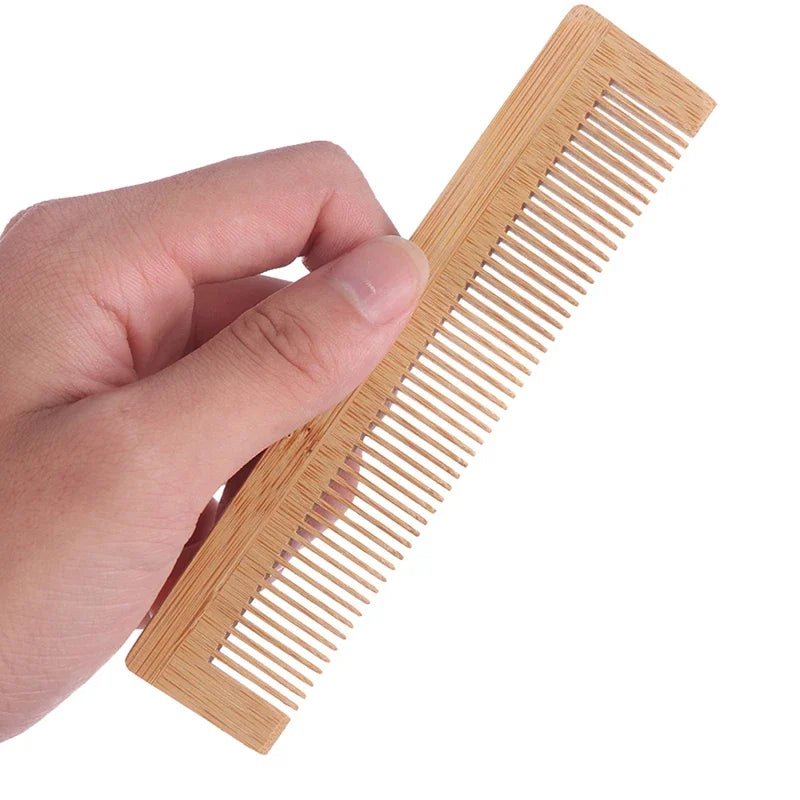 Zero Waste: Unisex High Quality Bamboo Wooden Comb  - Barber Beauty and Hair Care