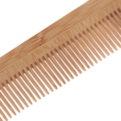 Zero Waste: Unisex High Quality Bamboo Wooden Comb  - Barber Beauty and Hair Care