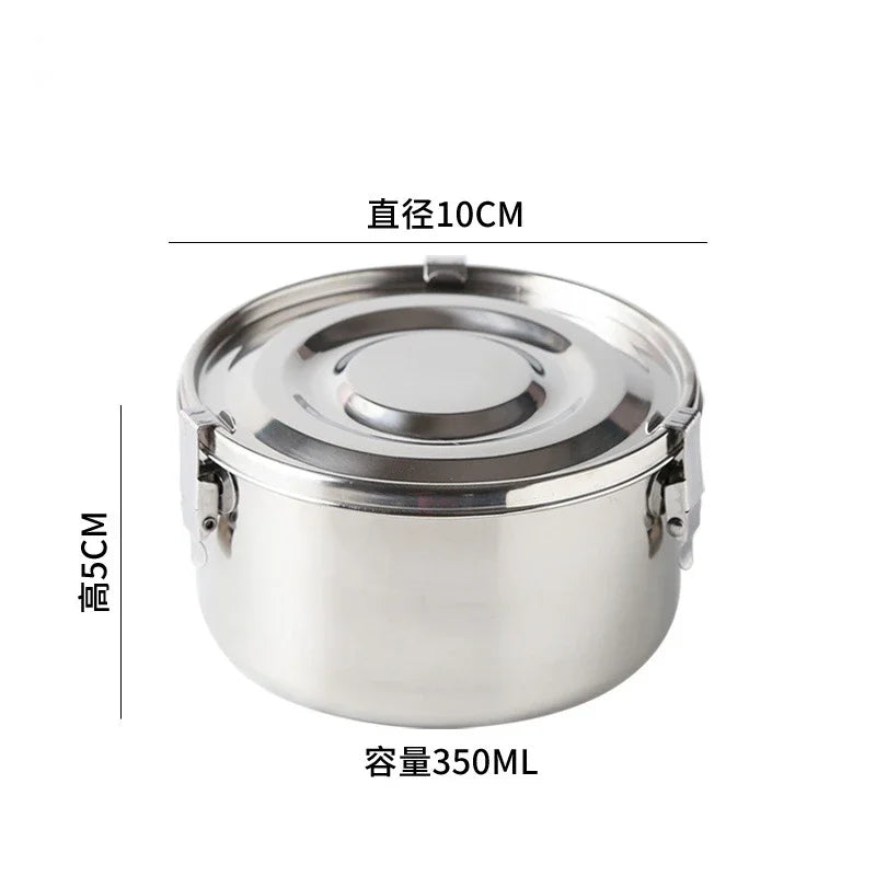 Zero Waste: Stainless Steel Anti-leak Bento Box Set - 350-3000ML Lunch Box Food Grade 304 -Strong Tightness Picnic Box for Food Storage and Transport