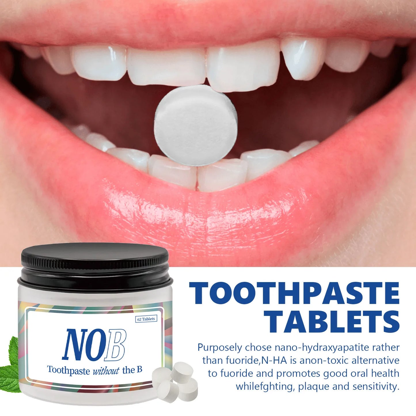 Zero Waste: Natural & Solid Toothpaste Tabs