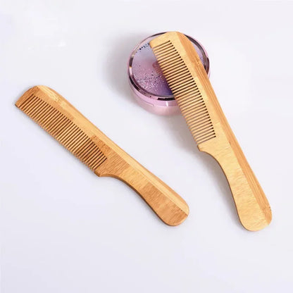 Zero Waste: Unisex High Quality Bamboo Wooden Comb  - Barber Beauty and Hair Care