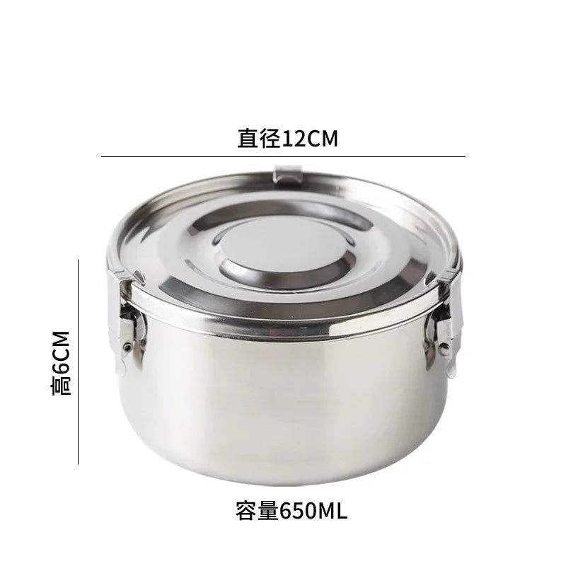 Zero Waste: Stainless Steel Anti-leak Bento Box Set - 350-3000ML Lunch Box Food Grade 304 -Strong Tightness Picnic Box for Food Storage and Transport