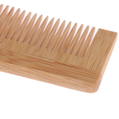 Zero Waste: Unisex High Quality Bamboo Wooden Comb  - Barber Beauty and Hair Care